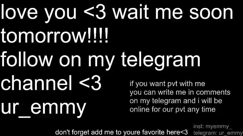 my_emmy Приват Записи 2026-01-25